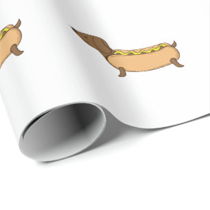 hot dog wrapping paper