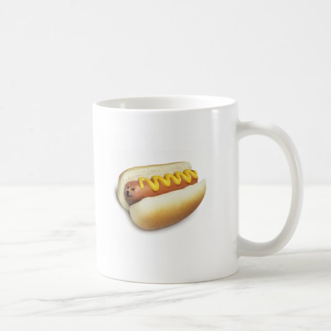 Hot Doge Meme Coffee Mug (Right)