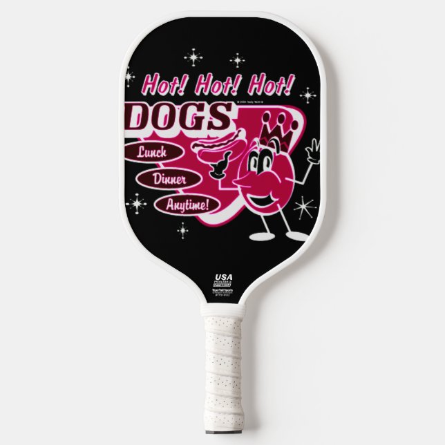 "Hot Doggie" Pickleball Paddle (Front)