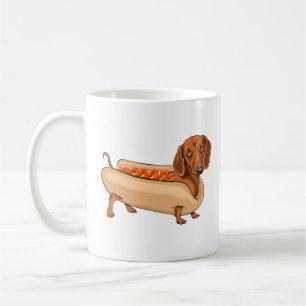 Hot doggy coffee mug