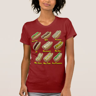Hot Dogs Across America T-Shirt