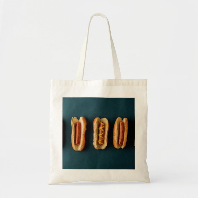 Hot Dogs and Buns Tote Bag (Front)