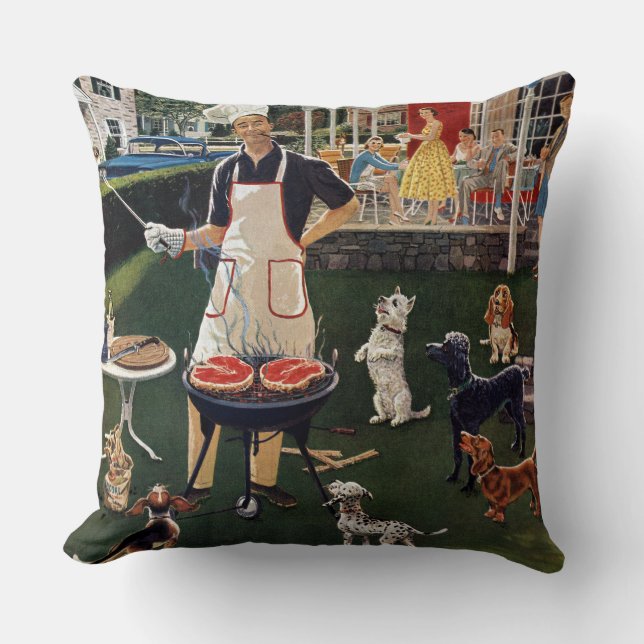 Hot Dogs Cushion (Front)