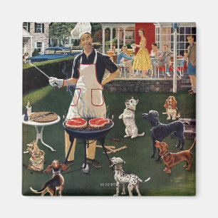 Hot Dogs Magnet