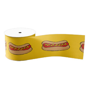 hot dogs ribbon grosgrain ribbon