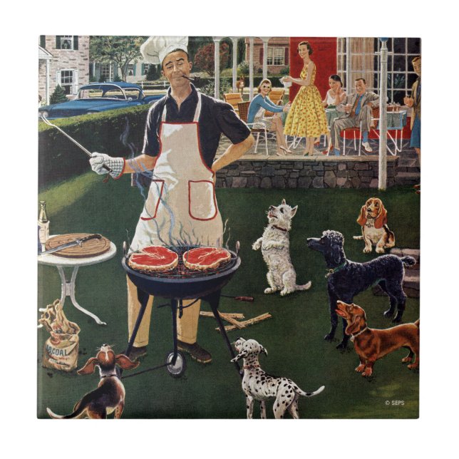 Hot Dogs Tile (Front)