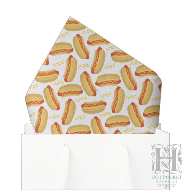 Hot Dogs Tissue Paper (Creator Uploaded)