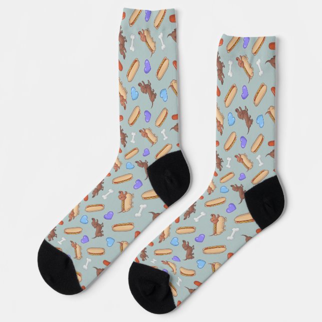 Hot Dogsund: Socks (Left)