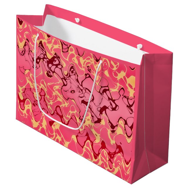 Hot Evening Large Gift Bag (Front Angled)