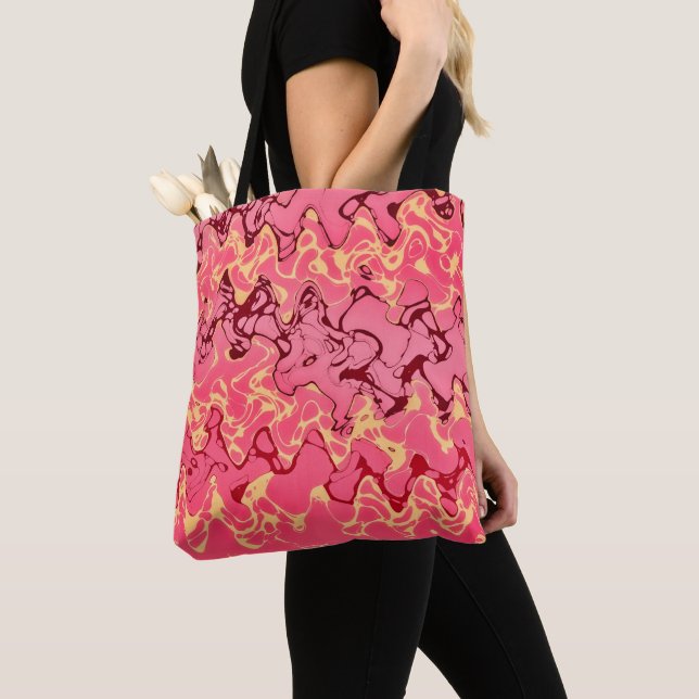 Hot Evening Tote Bag (Close Up)