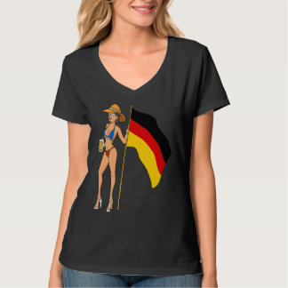 Hot Fan Girl Germany T-Shirt