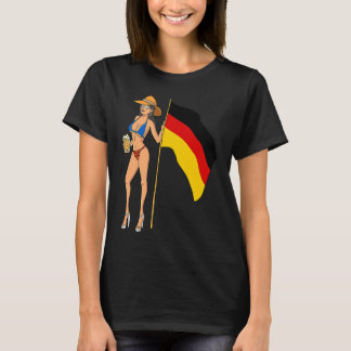 Hot Fan Girl Germany T-Shirt