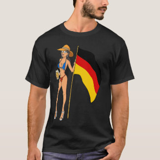 Hot Fan Girl Germany T-Shirt
