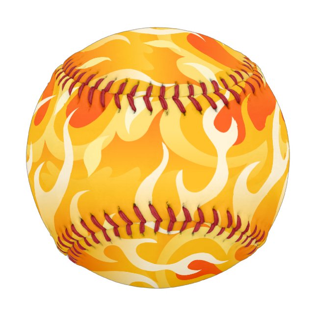 Hot flames baseball (Back)