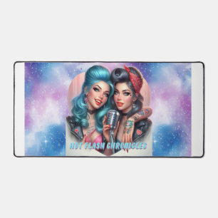 Hot Flash Chronicles Retro Large Gaming Mousepad Desk Mat