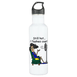 Hot Flash Humour 710 Ml Water Bottle
