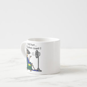 Hot Flash Humour Espresso Cup
