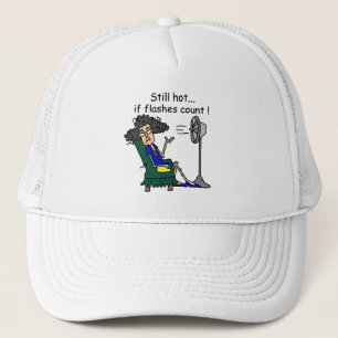 Hot Flash Humour Trucker Hat