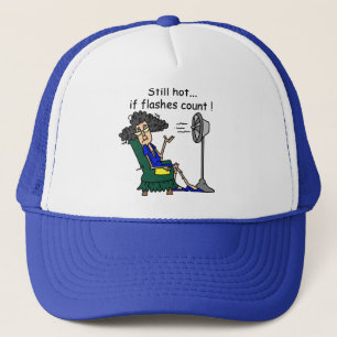 Hot Flash Humour Trucker Hat