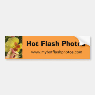 Hot Flash Photos Bumper Sticker