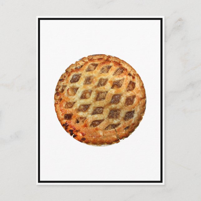 Hot Fresh Apple Pie Postcard (Front)