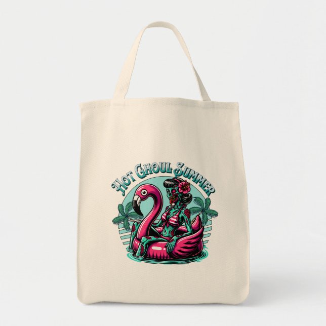 Hot ghoul summer tote bag (Front)