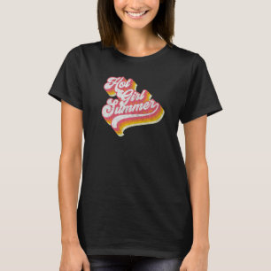 Hot Girl Summer Internet Meme Slang Vintage Style T-Shirt