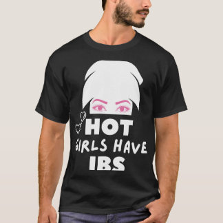 Hot Girls Have Ibs Fitted Scoop T-Shirt