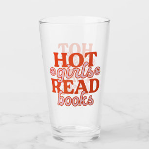 Hot Girls Read Books Glass