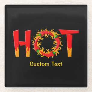 HOT GLASS COASTER