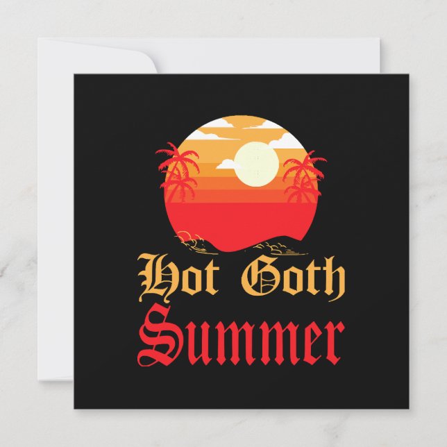 hot goth summer  (Front)