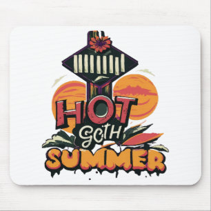 Hot Goth Summer Chic  Mouse Pad