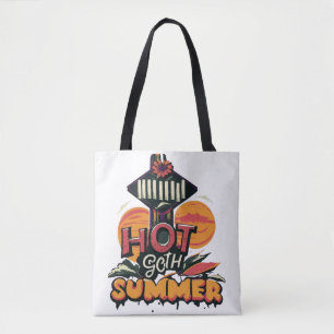 Hot Goth Summer Chic Tote Bag