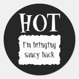 Hot - Hot Packet Halloween Taco Costume  Classic Round Sticker