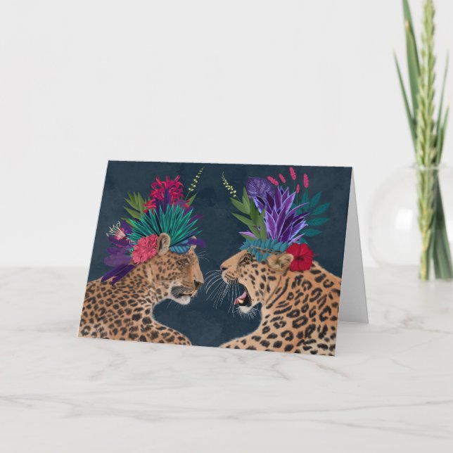 Hot House Leopards | A Couple Card (Front)