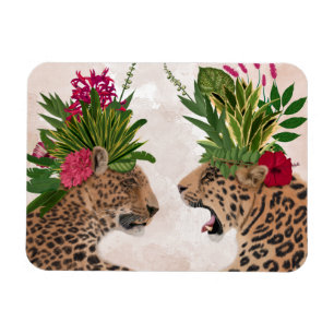 Hot House Leopards A Pair Magnet
