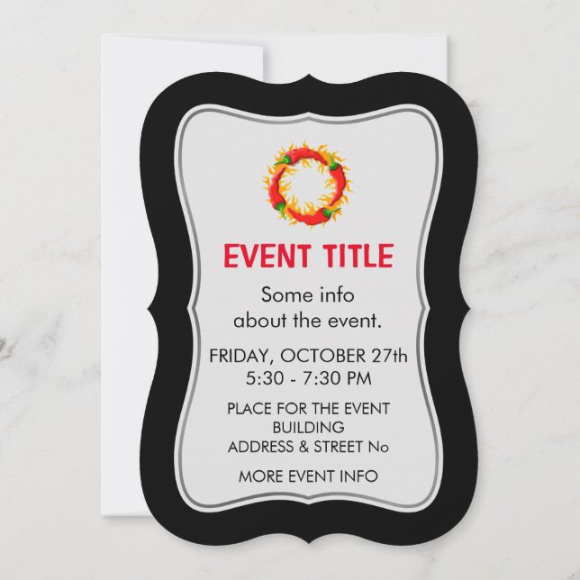 HOT INVITATION (Back)