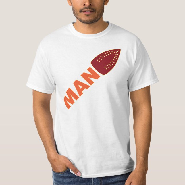 Hot "Iron" man men's T-shirt (Front)