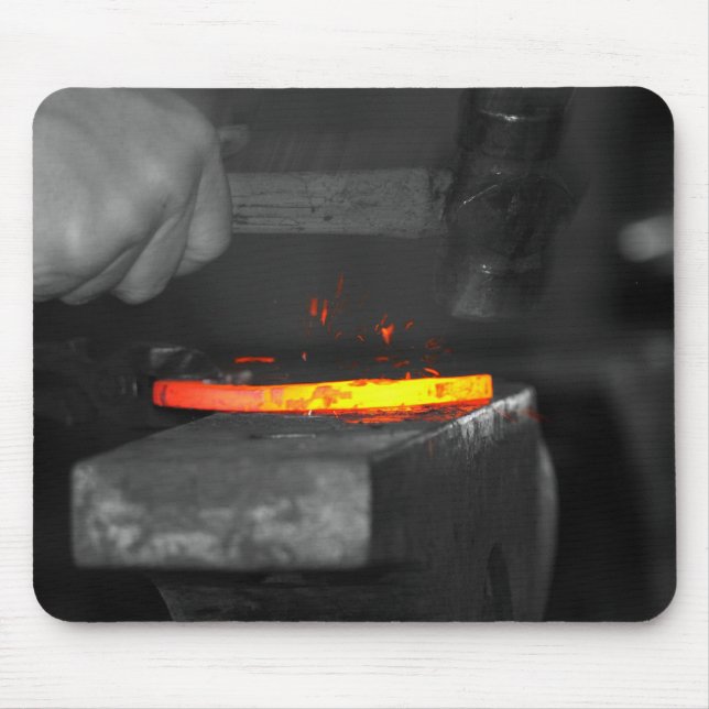 Hot Iron Mouse Pad (Front)