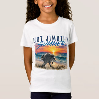 Hot Jimothy Summer Funny Racoon Beach Vintage T-Shirt