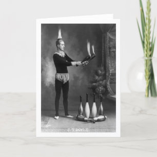 Hot Juggler, early 1900s Card