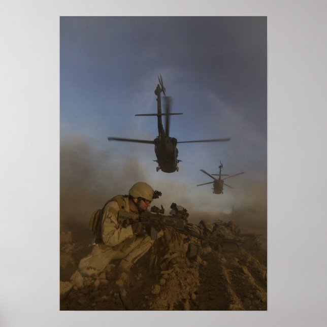 Hot Landing Zone Poster (Front)