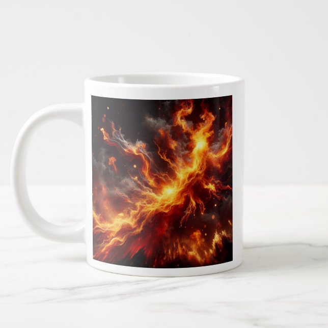 Hot Large Coffee Mug (Left)