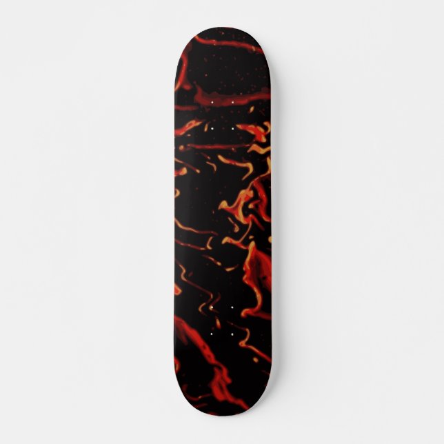 Hot Lava - customize your own Skateboard (Front)