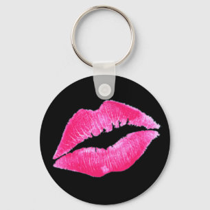 HOT LIPS by SHARON SHARPE Key Ring
