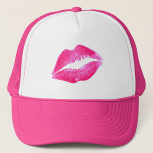 HOT LIPS by SHARON SHARPE Trucker Hat