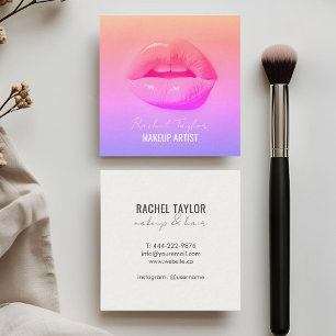 Hot Lips Cool Graded Makeup Business Card