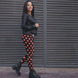 Hot lips leggings – Beautiful<br><div class="desc">Cover your legs with hot sexy lips ready to kiss! Cute, fun and sexy! Why settle for anything less? You can make the background any colour your heart desires. Have fun! We like black, hence our name “Black Fenix” but we also like this design in hot pink.</div>