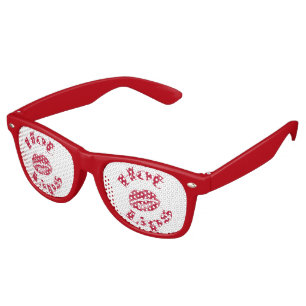 Hot Lips, Red Lips Retro Sunglasses