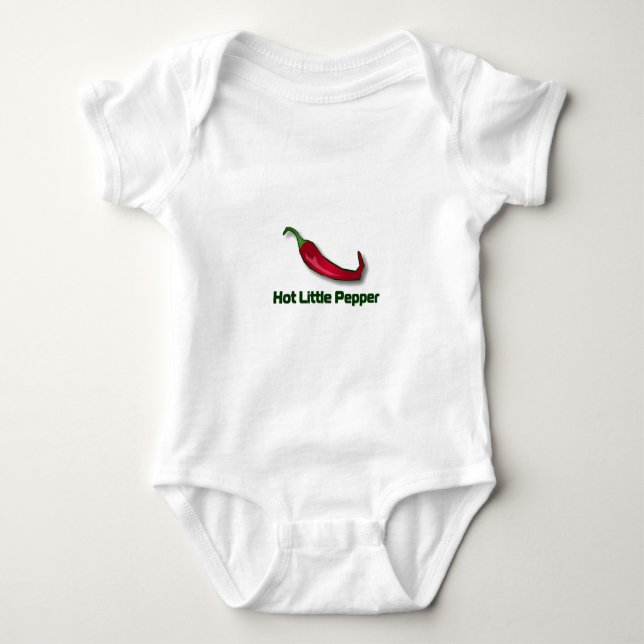 Hot Little Pepper Baby Bodysuit (Front)